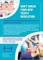 Gym A4 Flyers by Templatecloud 