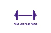 Gym Business Card  by Templatecloud 
