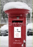  Edit & Go: Large (Folds to A5) Christmas Cards by Templatecloud 