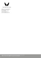 Suit Hire A4 Stationery by Templatecloud 