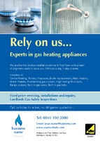 Gas Fitters A6 Flyers by Templatecloud 