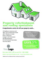 Home Maintenance A6 Flyers by Templatecloud 