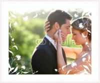 Marriage 16x20" with premium frame Photo Canvas by Templatecloud 