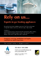 Gas Fitters A6 Flyers by Templatecloud 