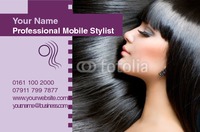 Beauty Salon Business Card  by Templatecloud 