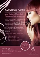 Salon A5 Flyers by Templatecloud 