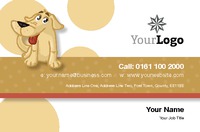 Pet Care Business Card  by Templatecloud 