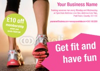 Gym A5 Flyers by Templatecloud 