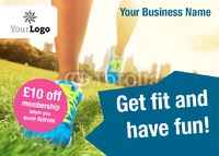 Gym A6 Flyers by Templatecloud 