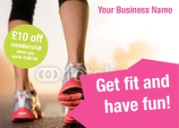 Gym A6 Flyers by Templatecloud 