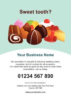 Baker A6 Leaflets by Templatecloud 