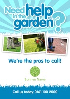 Lawn Mowing A5 Leaflets by Templatecloud 