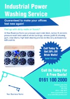 Cleaning A5 Flyers by Templatecloud