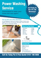 Cleaning A5 Flyers by Templatecloud 