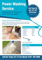 Cleaning A4 Flyers by Templatecloud 