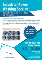 Cleaning A4 Flyers by Templatecloud