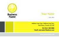 Electrical Business Card  by Templatecloud 
