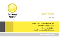 Electrical Business Card  by Templatecloud 