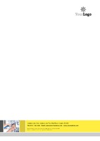 Electrical A4 Stationery by Templatecloud 