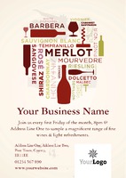 Bar A5 Flyers by Templatecloud 