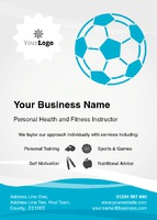 Fitness A6 Flyers by Templatecloud 