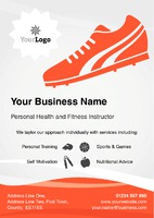 Fitness A5 Flyers by Templatecloud 