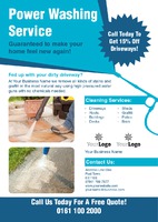 Cleaning A5 Flyers by Templatecloud 