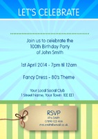 Birthday Party A5 Flyers by Templatecloud