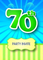 Birthday Party A6 Flyers by Templatecloud 