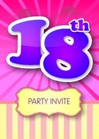 Birthday Party A5 Flyers by Templatecloud 