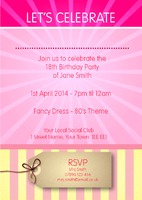 Birthday Party A5 Flyers by Templatecloud