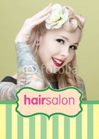 Beauty Salon A5 Flyers by Templatecloud 