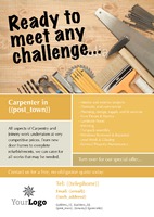 Carpenters A2 Posters by Templatecloud 