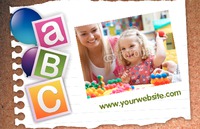 Nursery Business Card  by Templatecloud 