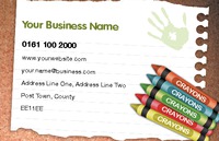 Nursery Business Card  by Templatecloud