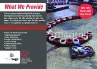 Go Karting A6 Flyers by Templatecloud