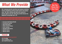 Go Karting A5 Flyers by Templatecloud