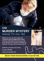 Entertainer A6 Flyers by Templatecloud 