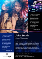 Photographer A3 Posters by Templatecloud 