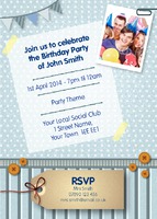 Birthday Party A6 Invitations by Templatecloud