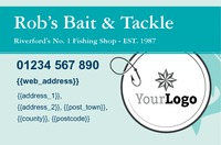 Business Card Angling Shop Collection by Templatecloud 
