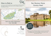 Hotel A4 Folded Leaflets by Templatecloud 