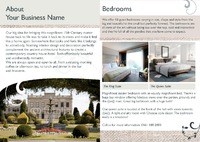 Hotel A4 Folded Leaflets by Templatecloud