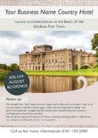 Hotel A5 Flyers by Templatecloud 