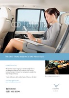 Taxi A4 Flyers by Templatecloud 