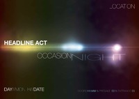 Music A3 Flyers by Templatecloud 