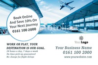 Taxi Business Card  by Templatecloud 