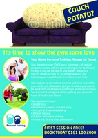 Fitness A3 Posters by Templatecloud 