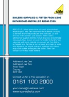 Plumbers A5 Flyers by Templatecloud