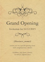 Event A6 Invites by Templatecloud 